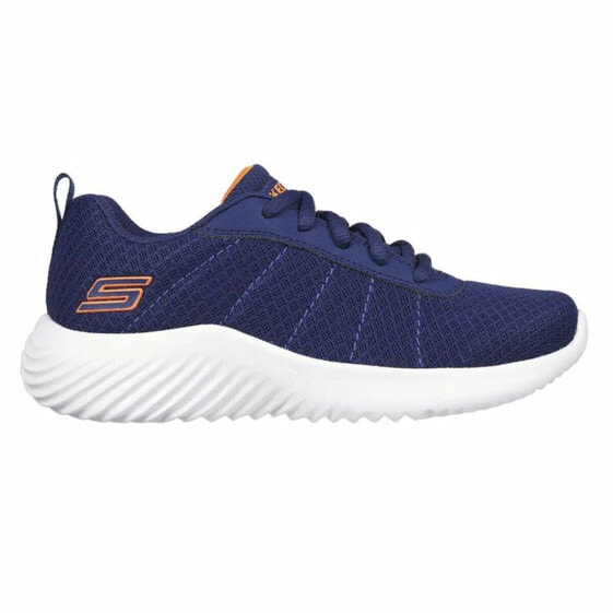 Детские спортивные кроссовки Skechers Bounder - Karonik Тёмно Синий