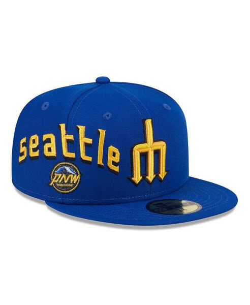 Men's Royal Seattle Mariners City Connect Icon 59FIFTY Fitted Hat