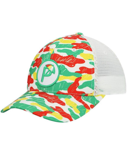 Men's Green Arnold Palmer Invitational Multi Camo Snapback Hat