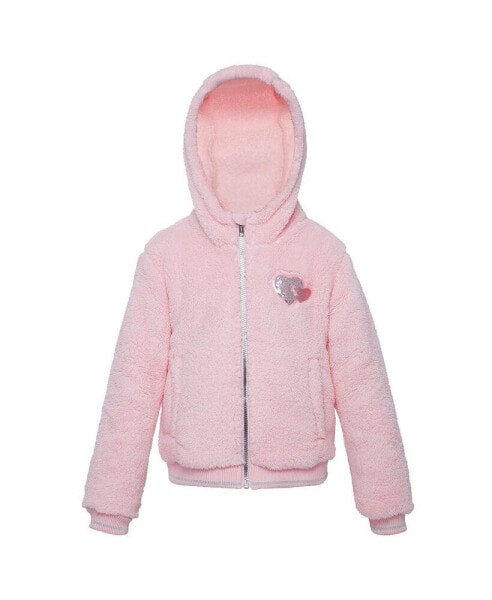 Girls Sherpa Fleece Jacket