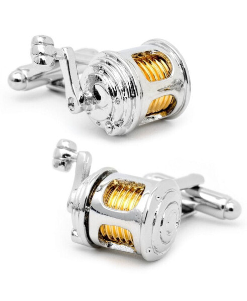 Fishing Reel Cufflinks