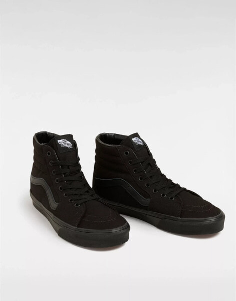 Vans Sk8-hi trainers in triple black