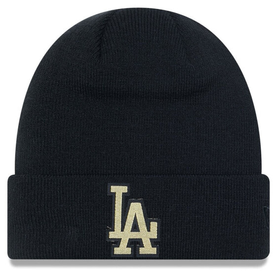 NEW ERA Metallic Badge Los Angeles Dodgers Beanie