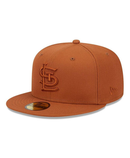 Men's Brown St. Louis Cardinals Spring Color 59FIFTY Fitted Hat