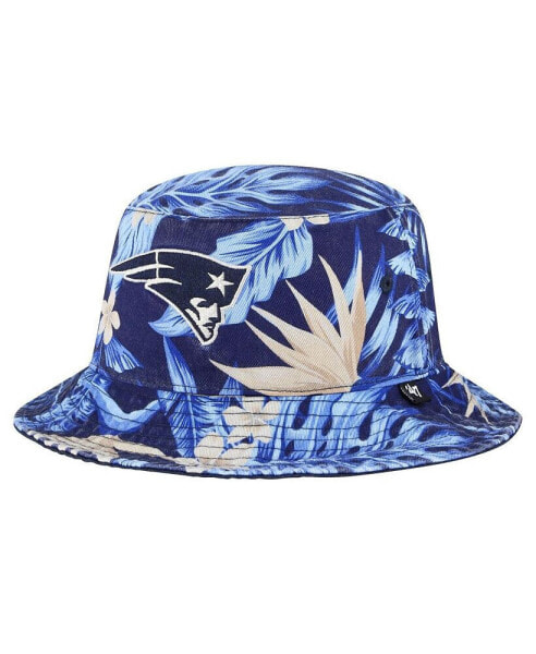 47 Brand Men's Navy New England Patriots Tropicalia Bucket Hat