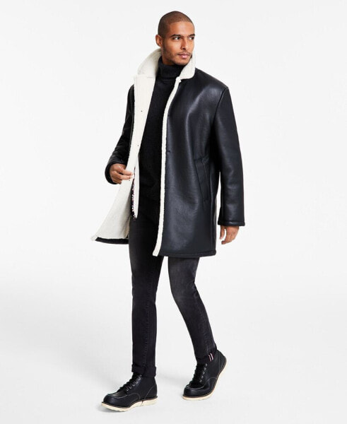 Men's Shearling Classic Fit Overcoats