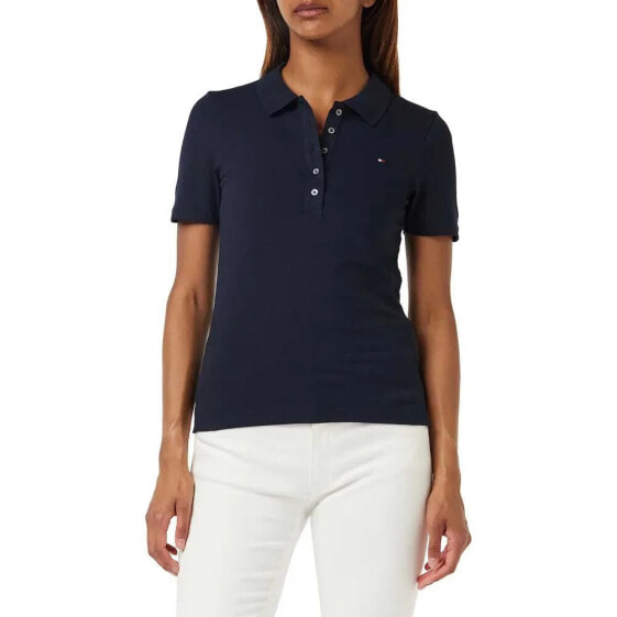 TOMMY HILFIGER 1985 Slim Pique short sleeve polo