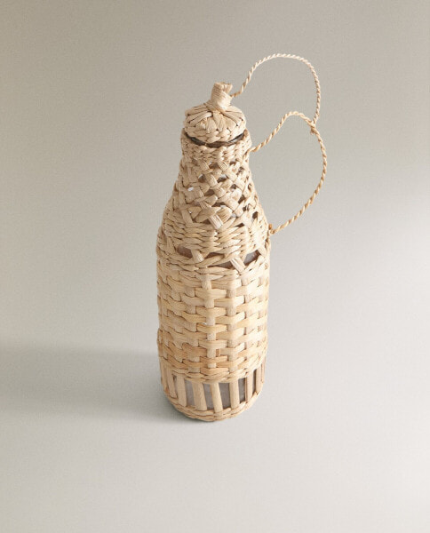 Bottle with rope cover