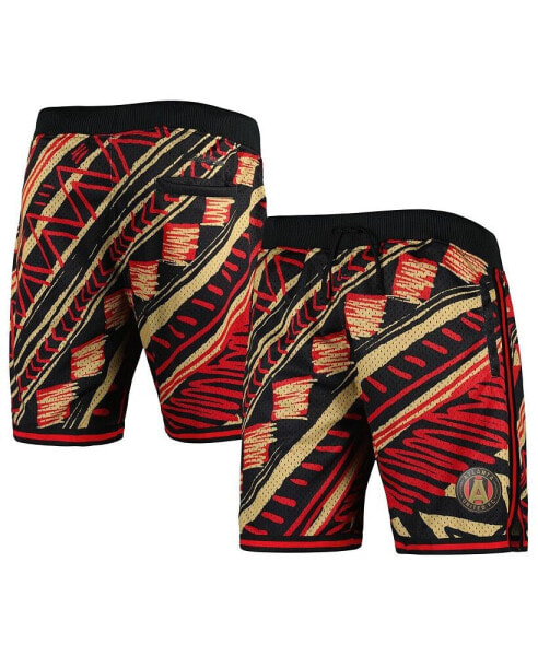 Men's Black Atlanta United FC Tribal Fashion Shorts