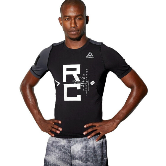 Reebok Combat SS Rash Guard