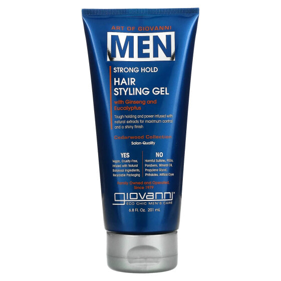 Giovanni Art Of Giovanni Men  Strong Hold Hair Styling Gel Гель сильной фиксации  201 мл