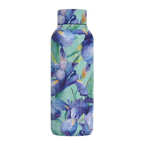 QUOKKA Blue Irises 510ml thermo bottle