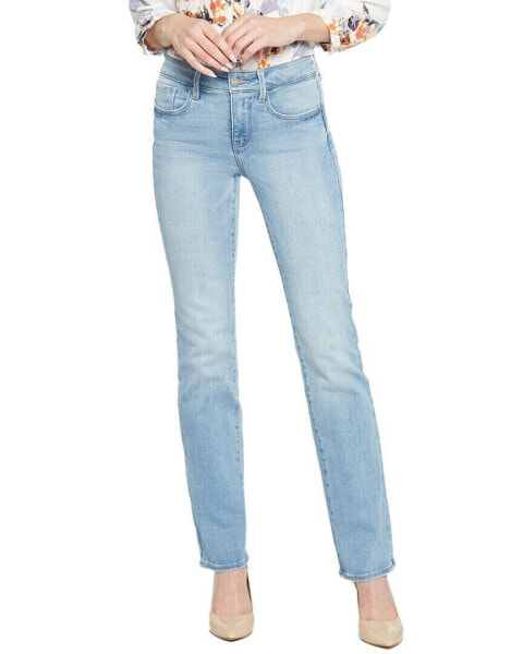 Nydj Petite Marilyn Easley Straight Leg Jean Women's 0