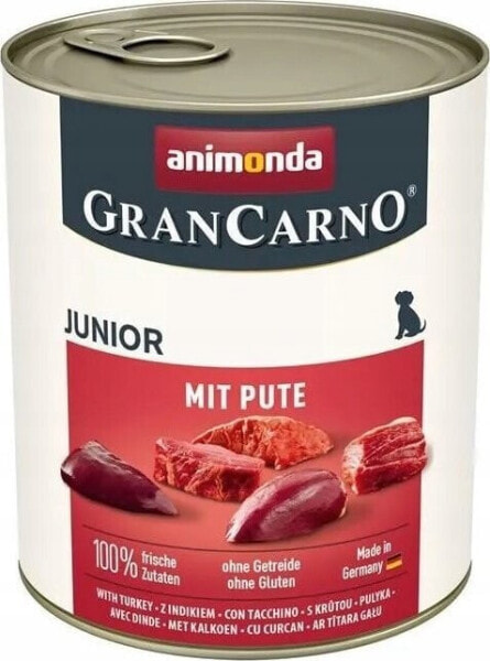 Animonda ANIMONDA Grancarno Junior z indykiem 800g