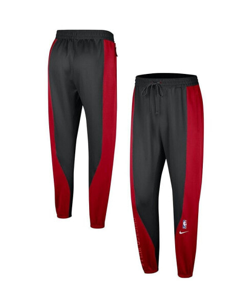 Men's Red, Black Chicago Bulls 2023/24 Authentic Showtime Pants