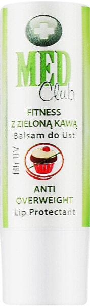 Lippenbalsam "Fitness mit Grünem Kaffee"