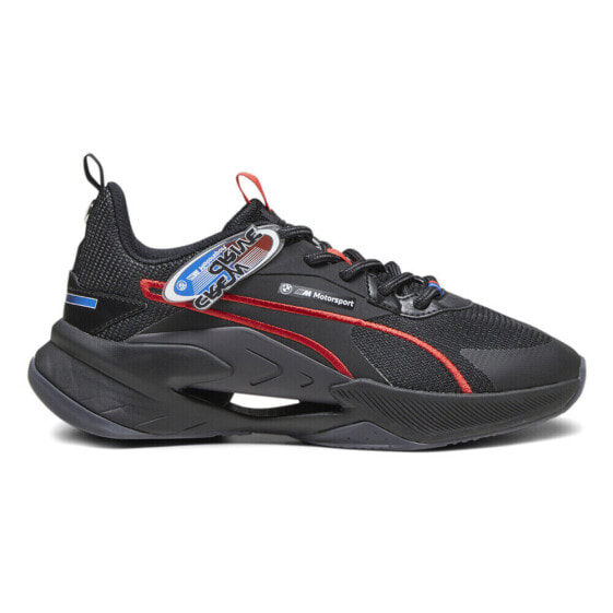 Puma Bmw Mms Lgnd Renegade Garage Crews Lace Up Mens Black Sneakers Casual Shoe