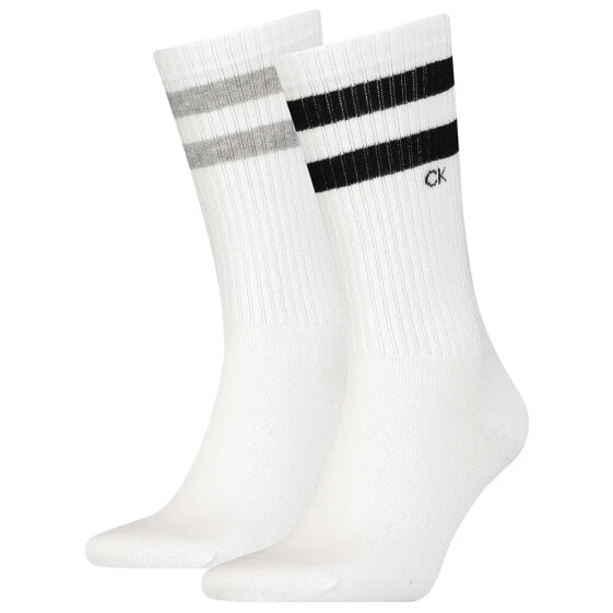 CALVIN KLEIN Stripes socks 2 pairs