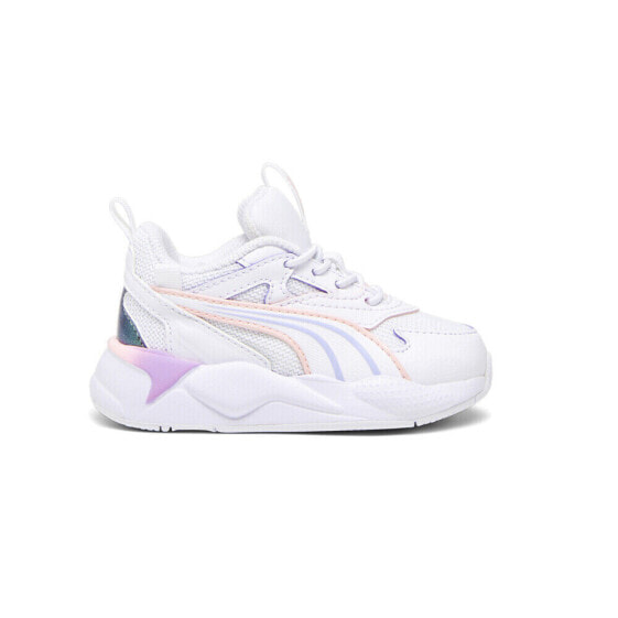 Puma RsX Efekt Cosmic Girl Slip On Lace Up Infant Girls White Sneakers Casual S