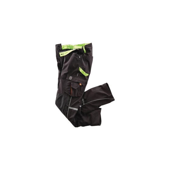 Terrax Softshellhose Terrax Workwear Größe 54 schwarz/limette