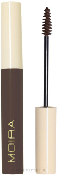 Wimperntusche für Augenbrauen - Moira Brow Defying Mascara 006 - Espresso