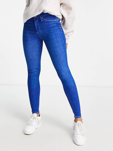 River Island Molly mid rise sculpt jean in blue