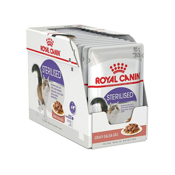 Корм для котов Royal Canin Feline Sterilised in Sosse Мясо 12 x 85 g