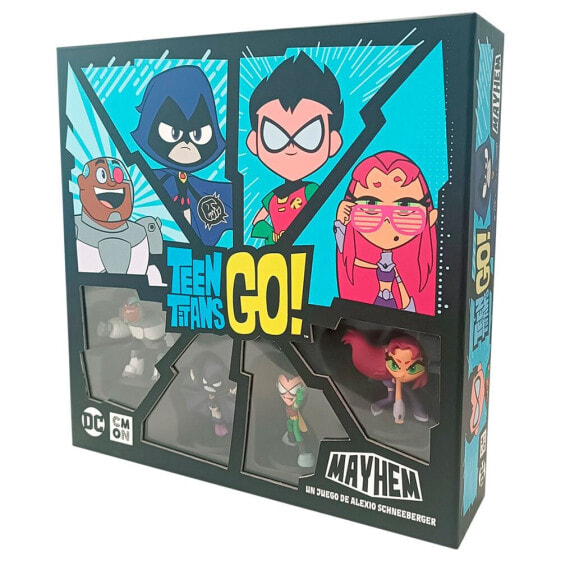 ASMODEE Teen Titans Go Mayhem Board Game