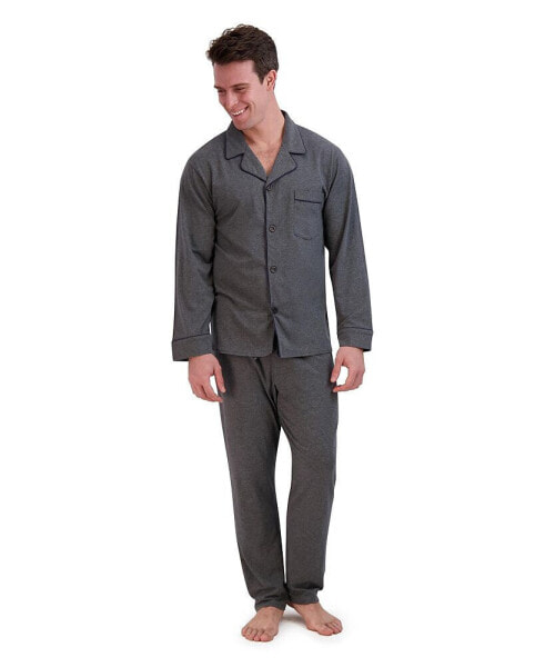 Men's Cotton Modal Knit Pajama, 2 Piece Set