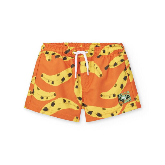 TUC TUC Banana Records swimming shorts