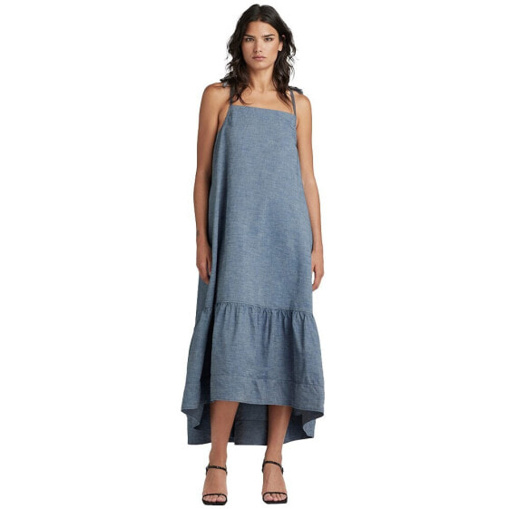 G-STAR Para Simple sleeveless long dress