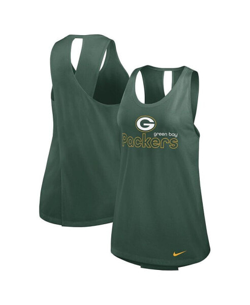 Women's Green Green Bay Packers Performance Tank Top