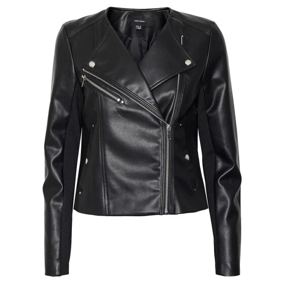 VERO MODA Riley Rio Short leather jacket