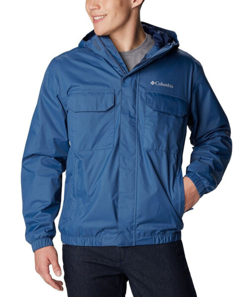 Men's Lava Canyon Omni-Tech™ Full-Zip Hooded Rain Jacket