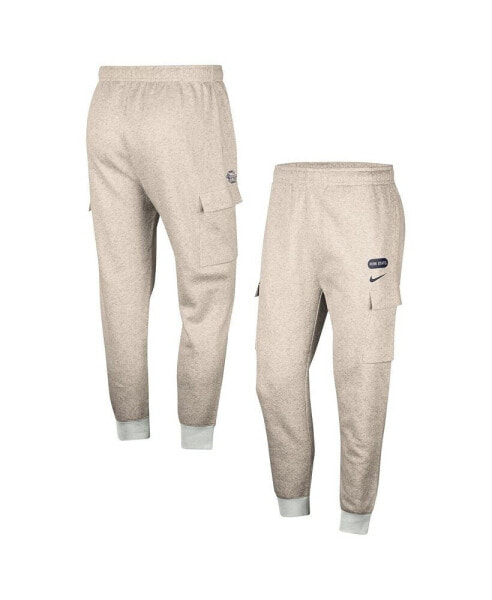 Men's Oatmeal Penn State Nittany Lions Club Cargo Jogger Pants