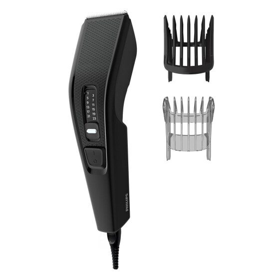 Philips HAIRCLIPPER Series 3000 HC3510/15 - Black - 0.5 mm - 2.3 cm - 4.1 cm - Stainless steel - AC - Машинка для стрижки волос Philips HAIRCLIPPER Series 3000 HC3510/15 - Black - 0.5 mm - 2.3 cm - 4.1 cm - Stainless steel - AC