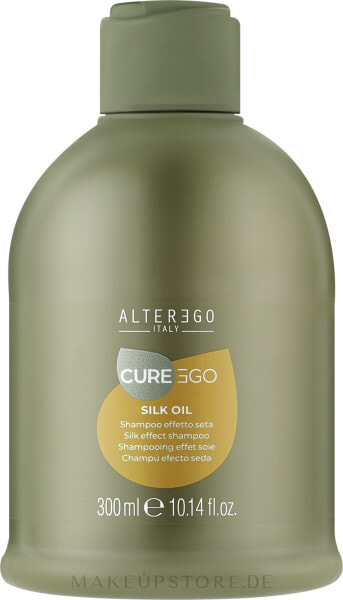 Shampoo für widerspenstiges und krauses Haar - Alter Ego CureEgo Silk Oil Silk Effect Shampoo 300 ml