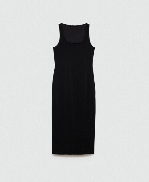 Women's Fitted Jersey Dress