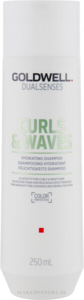 Feuchtigkeitsspendendes Shampoo für lockiges und welliges Haar - Goldwell Dualsenses Curls & Waves Hydrating Shampoo 250 ml