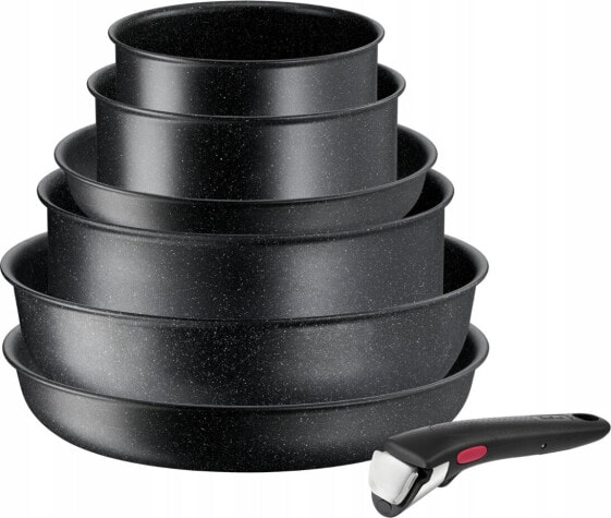 Patelnia Tefal Tefal Ingenio Black Stone L3998702 7 el. czarny