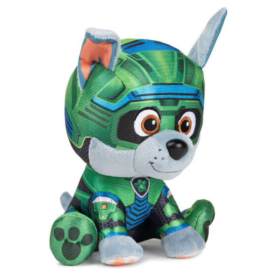 PAW PATROL Mighty Pups Movie Rocky teddy