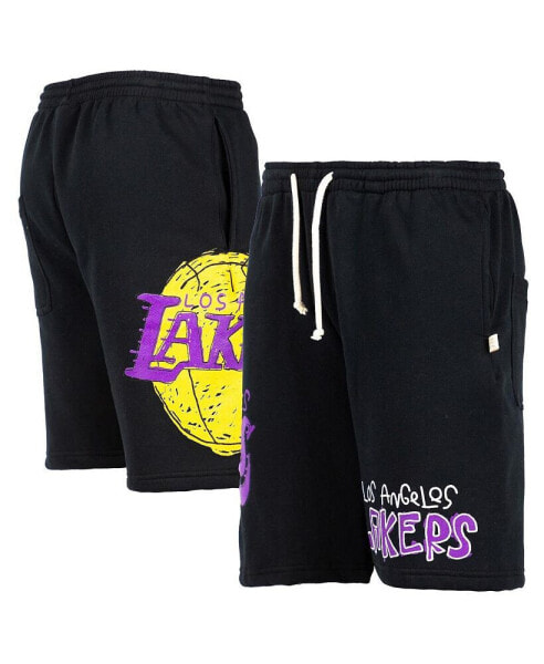 Men's Black Los Angeles Lakers Shorts