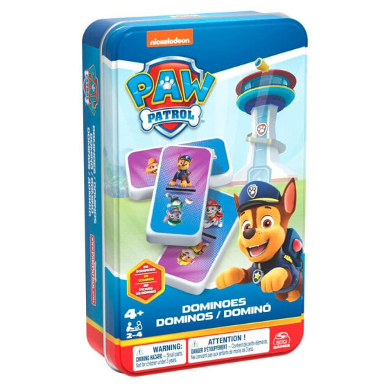 SPIN MASTER Paw Patrol Domino Caja Board Game