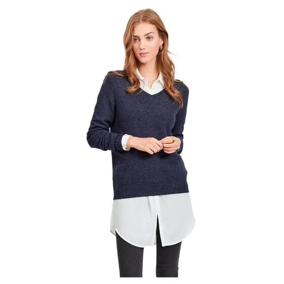 VILA Ril V Neck Sweater