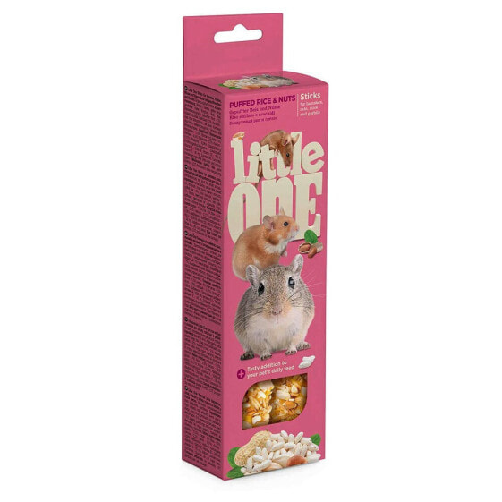 MEALBERRY Little One 110g sticks puffed rice dried hamster rat 8 units