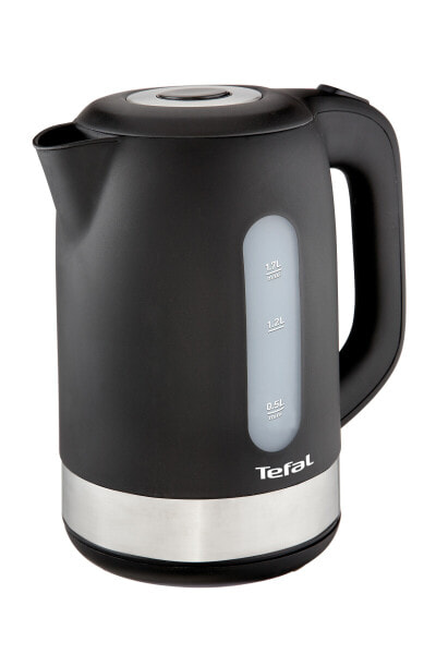 TEFAL Snow KO3308 - 1.7 L - 2400 W - Black - Water level indicator - Cordless - Filtering