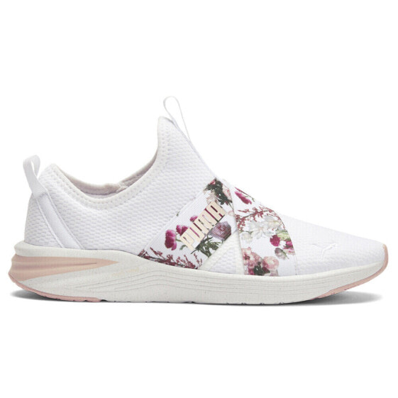 Puma Better Foam Prowl Floral Slip On Training Womens White Sneakers Athletic S