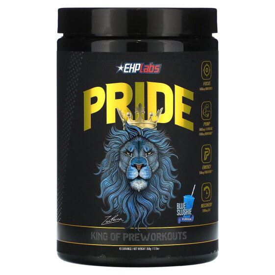 Pride, King of Pre Workouts, Blue Slushie, 12.6 oz (358 g)