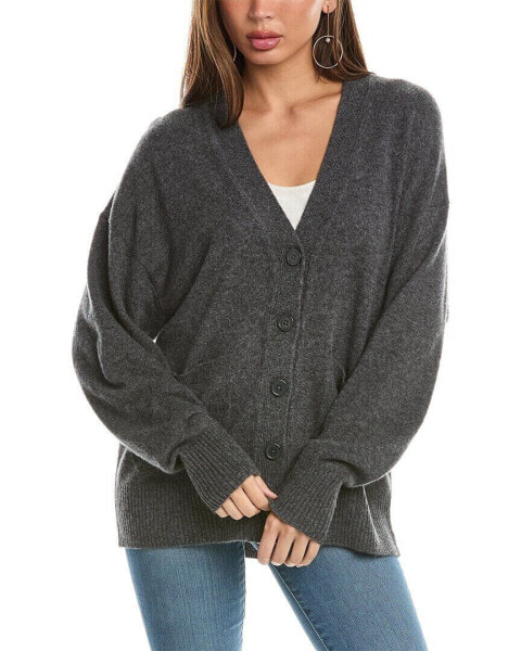 Equipment Clemence Cashmere Cardigan Women's Grey Xxs