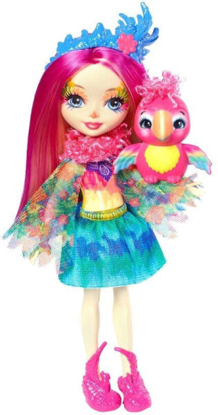 Mattel ENCHANTIMALS Peeki Parrot & Sheeny papuga (FNH22/FJJ21)